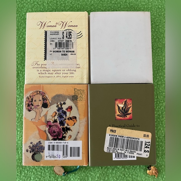 Mini Book Lot of 4 Books (set#3) - Picture 2 of 2